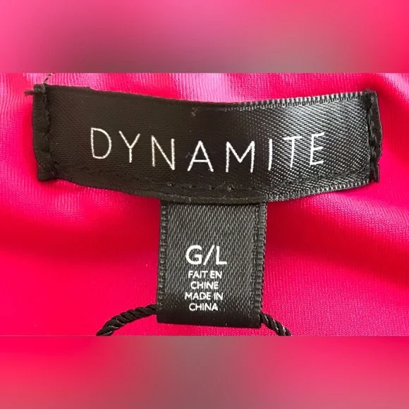 Dynamite Ribbed Bustier Crop Top - Picture 3 of 5